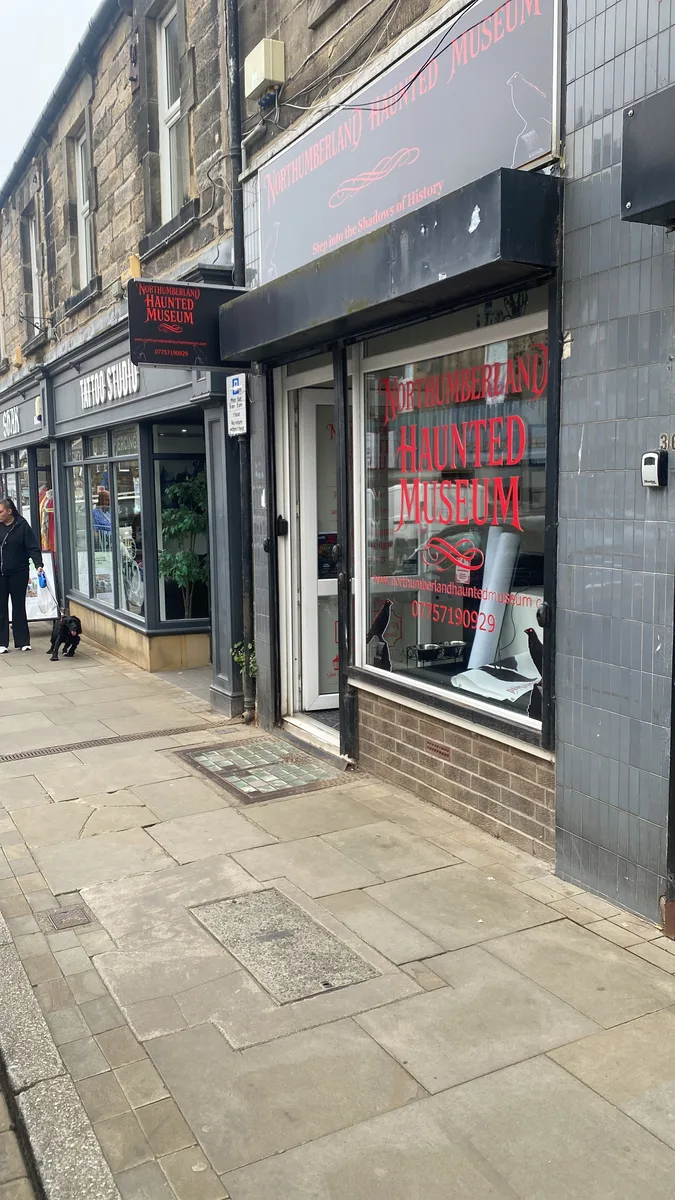 Shop front for Haunted Museum